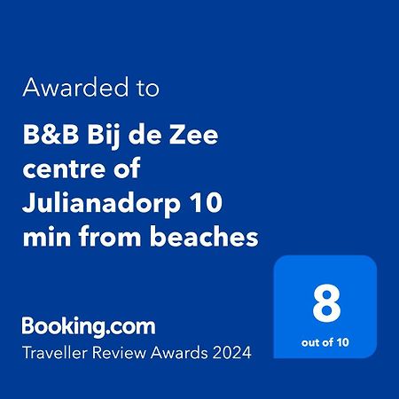 B&B Bij De Zee Centre Of Julianadorp 10 Min From Beaches Luaran gambar